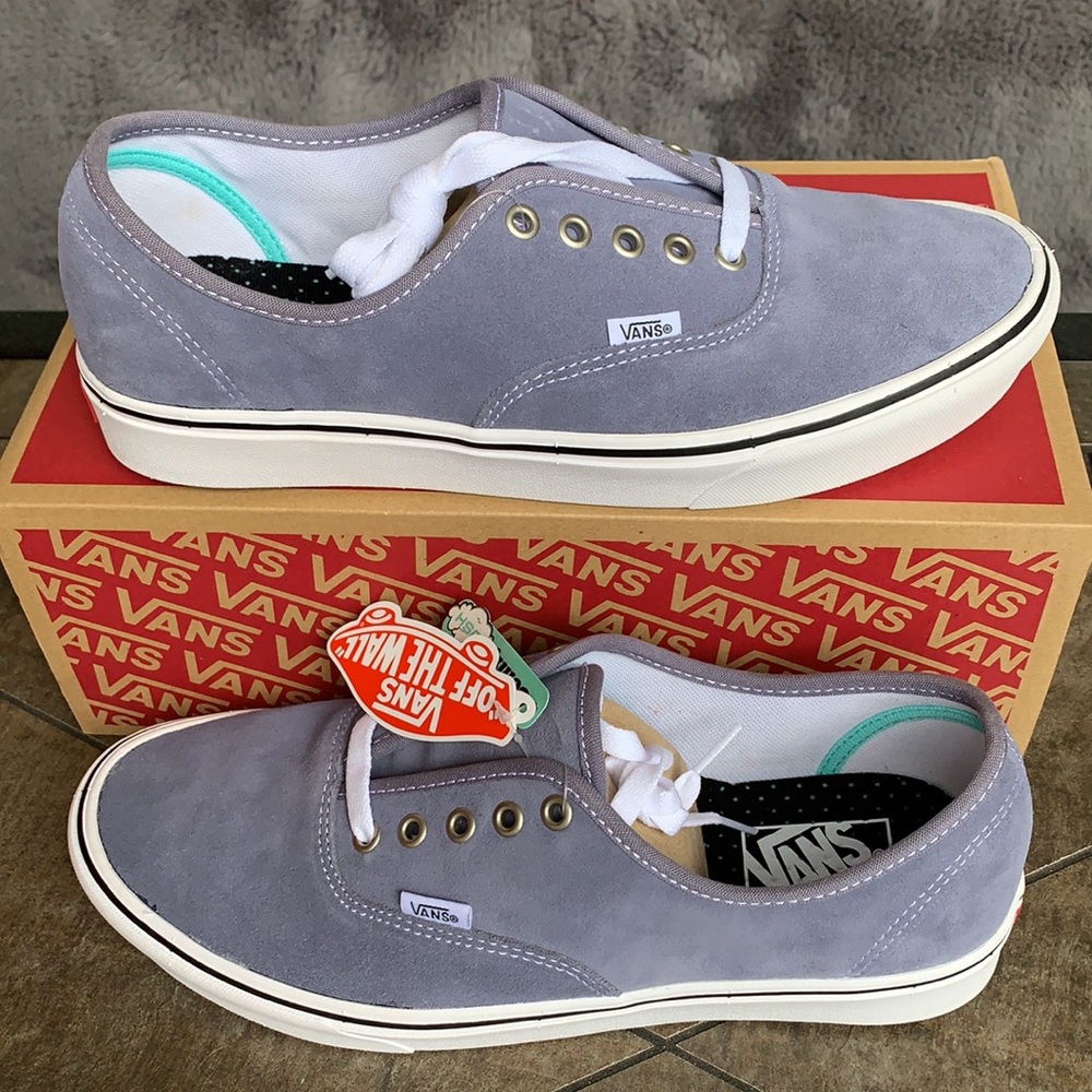 VANS COMFYCUSH AUTHENTIC SUEDE GRANITE BLUE MENS - Picture 5 of 15